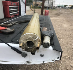 Groundwater pump pipe